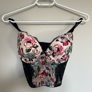 victoria’s secret lace bustier